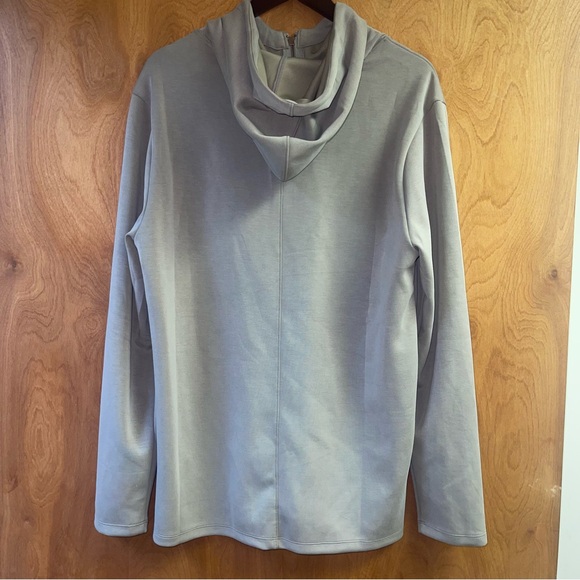 Outpost Makers Men's Hoodie 1/4 Zip Size Large Buckle Exclusive Tan Beige - Picture 5 of 12